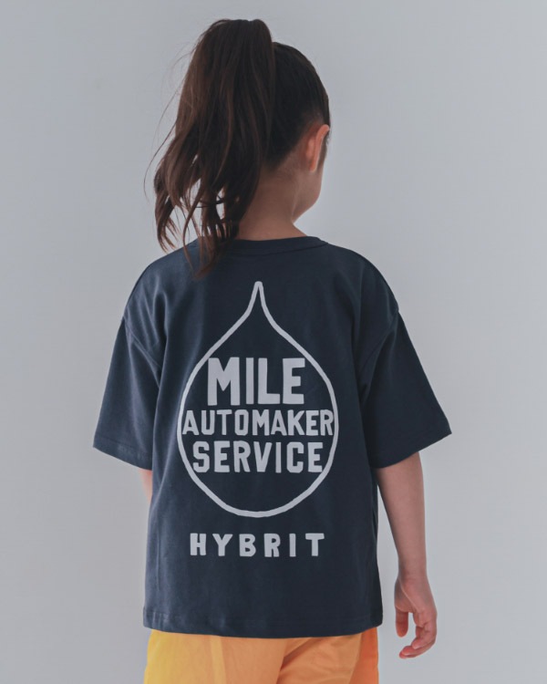 【セカンド】OILTシャツ / チャコールグレー