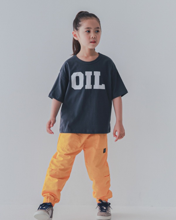 【セカンド】OILTシャツ / チャコールグレー