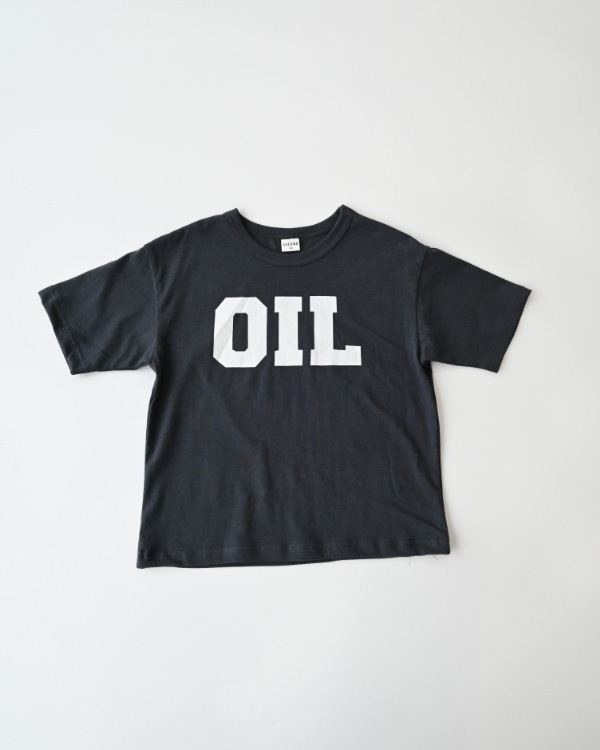 【セカンド】OILTシャツ / チャコールグレー