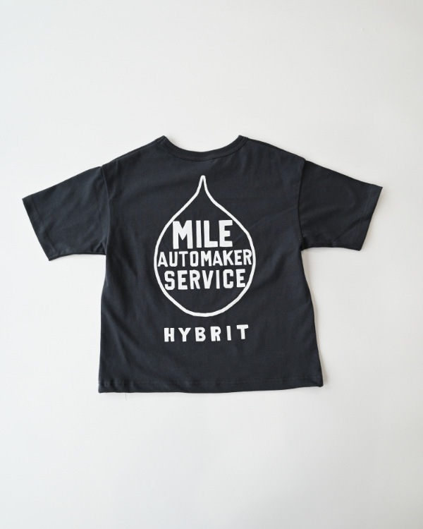 【セカンド】OILTシャツ / チャコールグレー