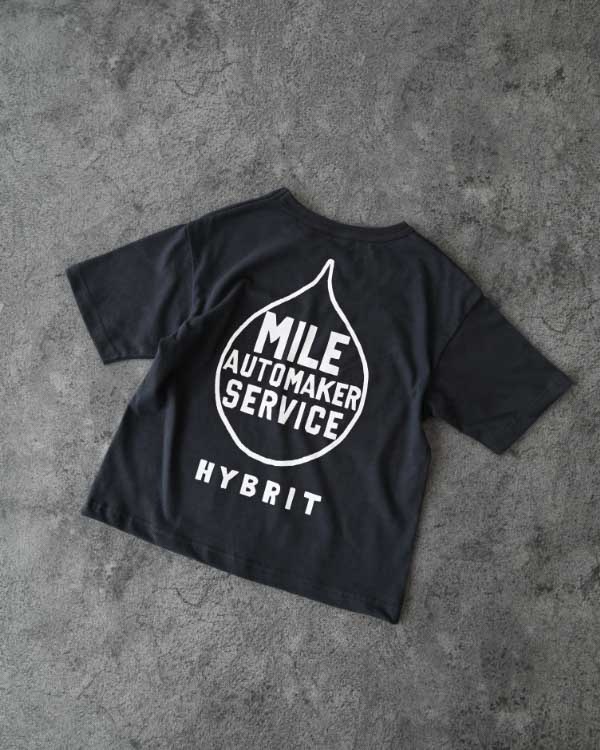 【セカンド】OILTシャツ / チャコールグレー