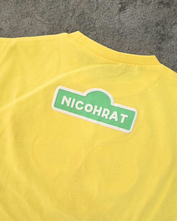 【ニコフラート】モンスターなりきり Tシャツ / イエロー