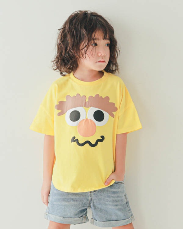 【ニコフラート】モンスターなりきり Tシャツ / イエロー