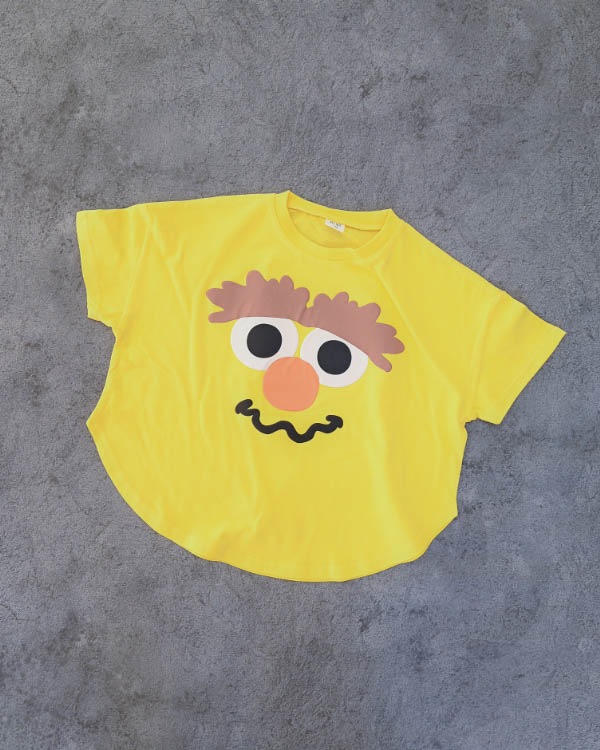 【ニコフラート】モンスターなりきり Tシャツ / イエロー
