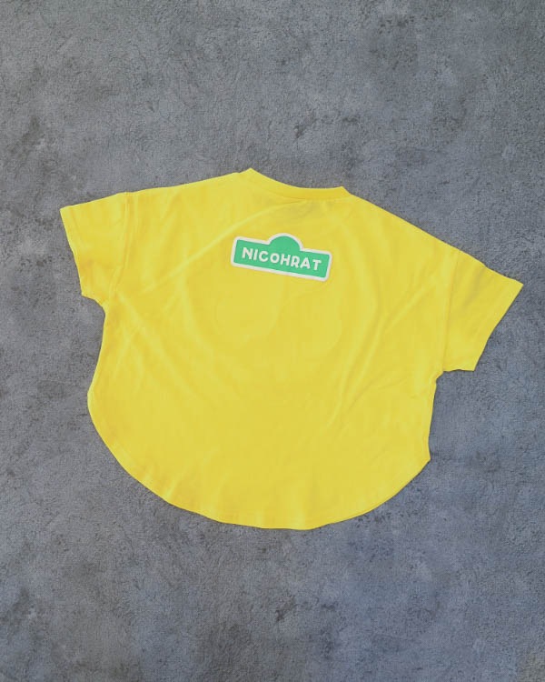 【ニコフラート】モンスターなりきり Tシャツ / イエロー