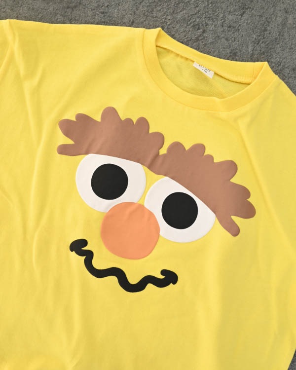 【ニコフラート】モンスターなりきり Tシャツ / イエロー