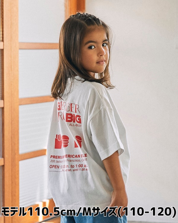 【ジェネレーター】BIG BURGER Tシャツ / ホワイト