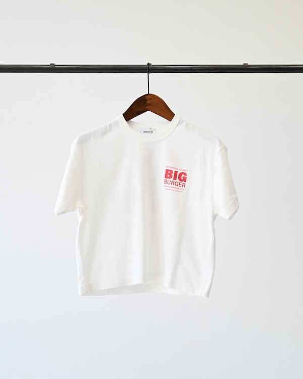 【ジェネレーター】BIG BURGER Tシャツ / ホワイト