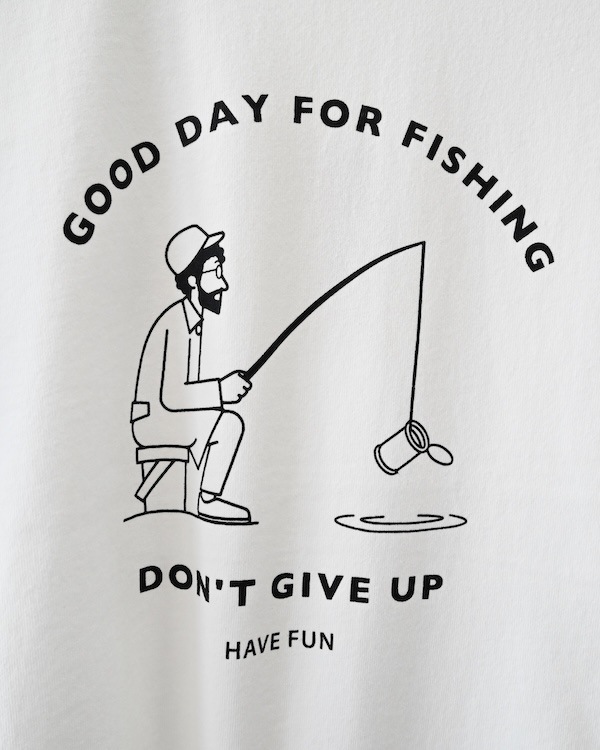 【フォブ】FISHING Tシャツ / サックス