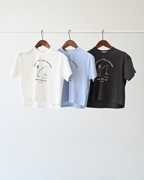 【フォブ】FISHING Tシャツ / サックス
