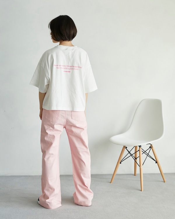 【アンディニー】Clean Mind ショート Tシャツ / ホワイト