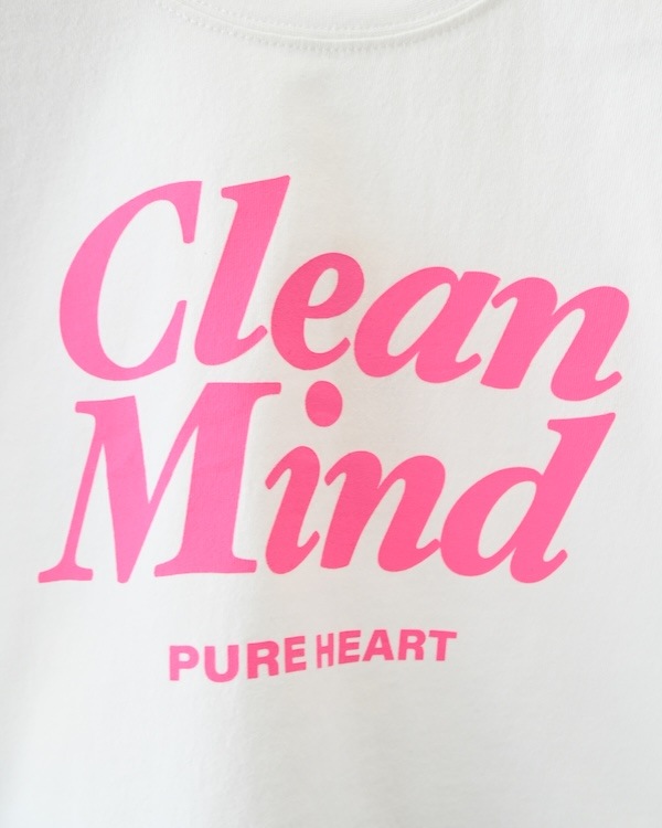 【アンディニー】Clean Mind ショート Tシャツ / ホワイト