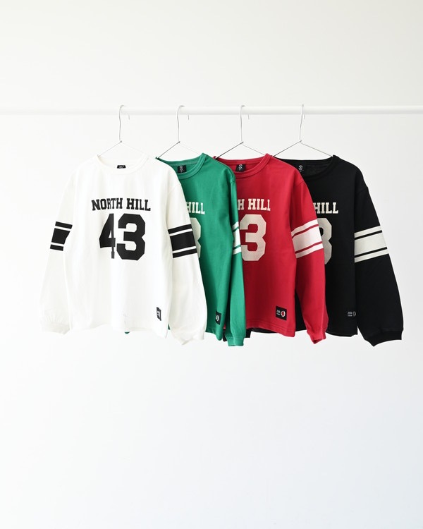 【ゼロスタンダード】North Hill ロングTシャツ / ブラック 
