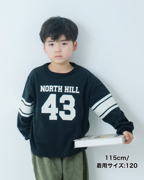 【ゼロスタンダード】North Hill ロングTシャツ / ブラック 