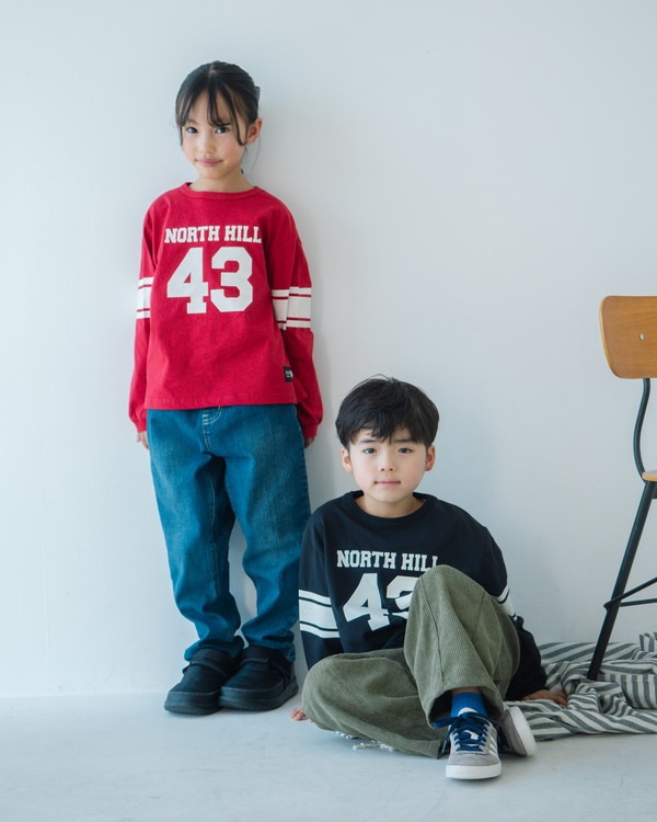 【ゼロスタンダード】North Hill ロングTシャツ / ブラック 