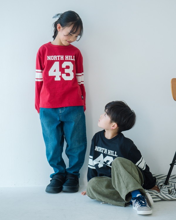 【ゼロスタンダード】North Hill ロングTシャツ / ブラック 