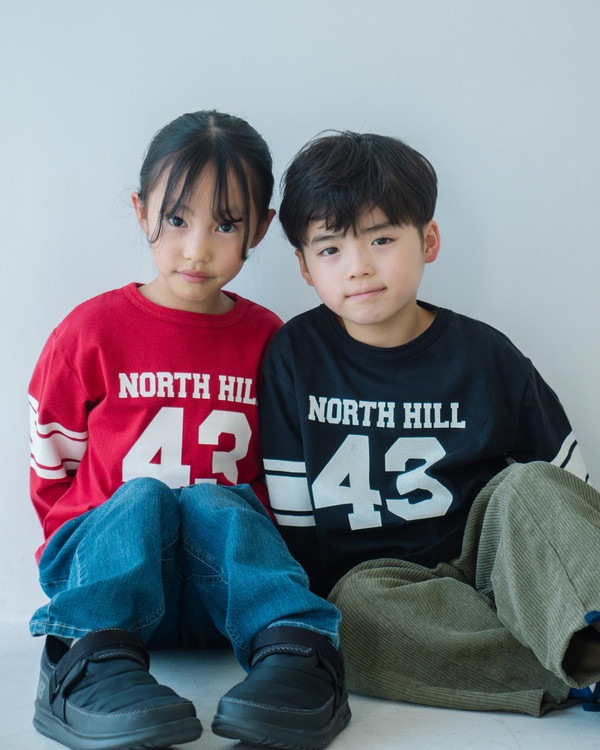 【ゼロスタンダード】North Hill ロングTシャツ / ブラック 