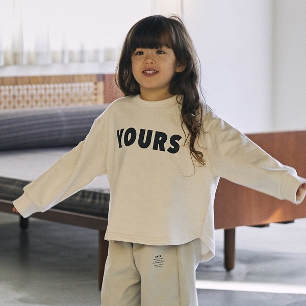 【25FW】YOURSトレーナー / アイボリー