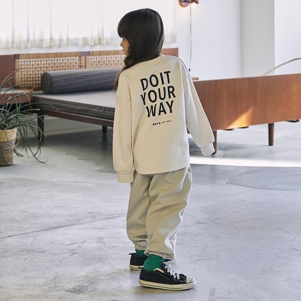【25FW】YOURSトレーナー / アイボリー