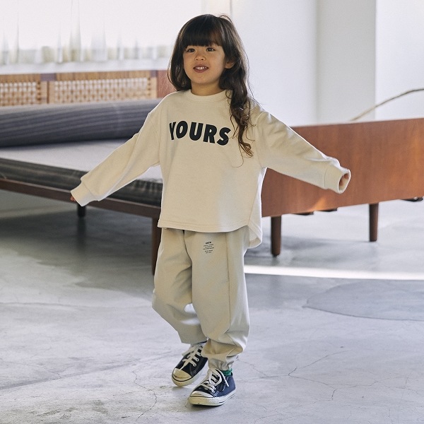 【25FW】YOURSトレーナー / アイボリー