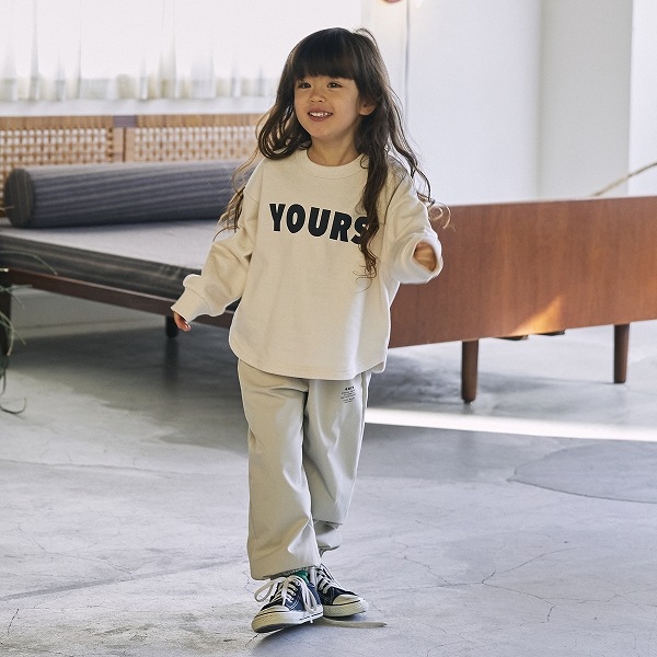 【25FW】YOURSトレーナー / アイボリー