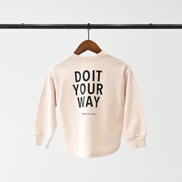 【25FW】YOURSトレーナー / アイボリー