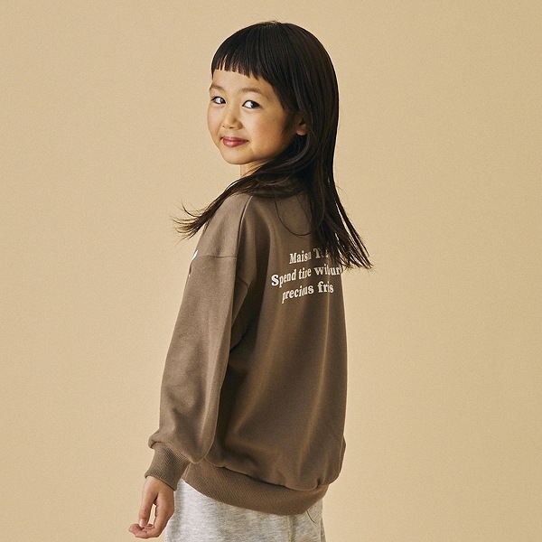 【25FW】MAISONTEAM トレーナー / アッシュグレー