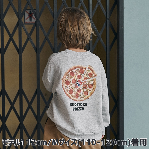 【25FW】POIZZA トレーナー / 杢グレー