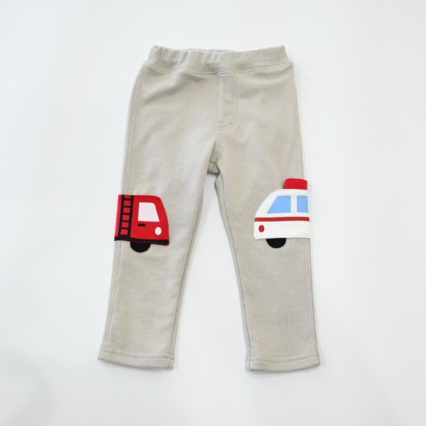 【25FW】働く車 ロングパンツ / グレー