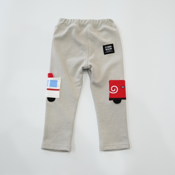 【25FW】働く車 ロングパンツ / グレー