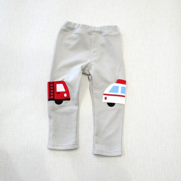 【25FW】働く車 ロングパンツ / グレー