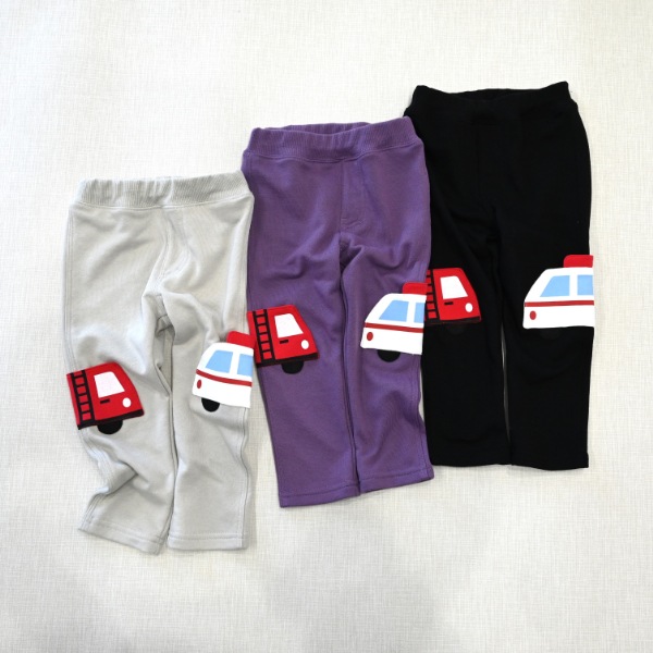 【25FW】働く車 ロングパンツ / グレー