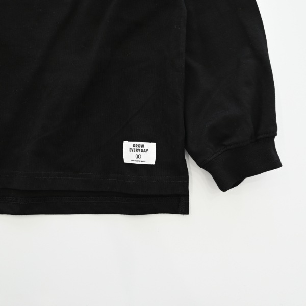 【25FW】AGREE ロングTシャツ / ブラック