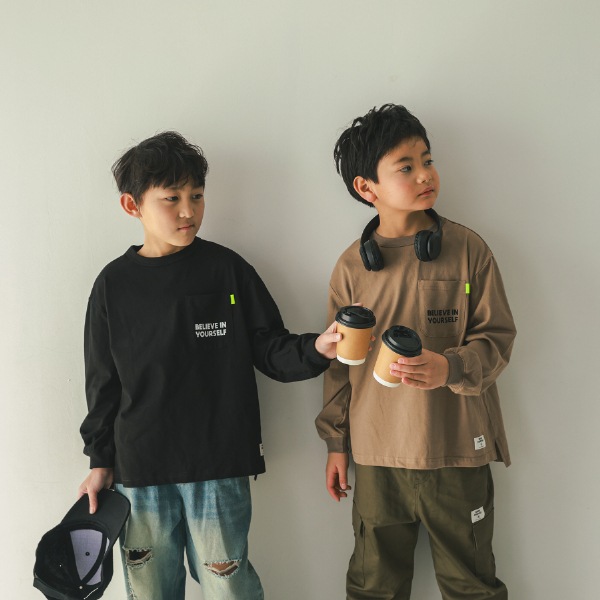 【25FW】AGREE ロングTシャツ / ブラック