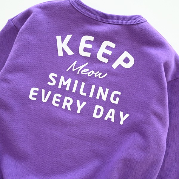 【25FW】CAT トレーナー / パープル