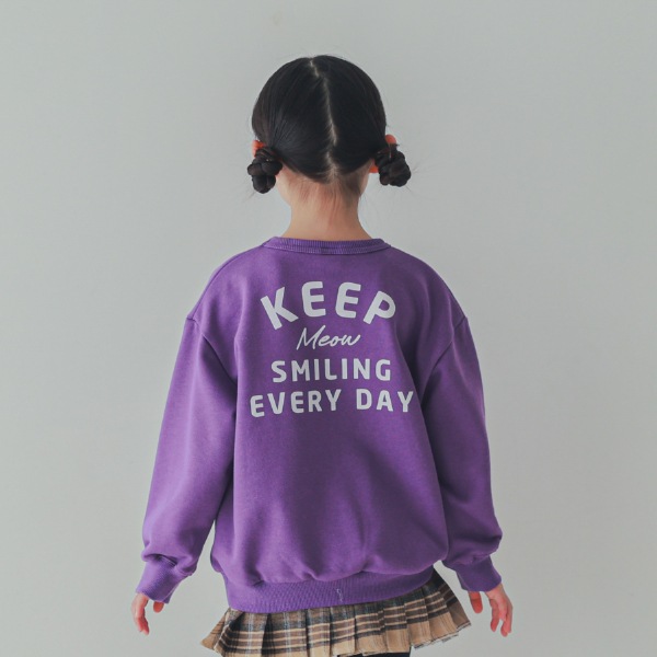 【25FW】CAT トレーナー / パープル