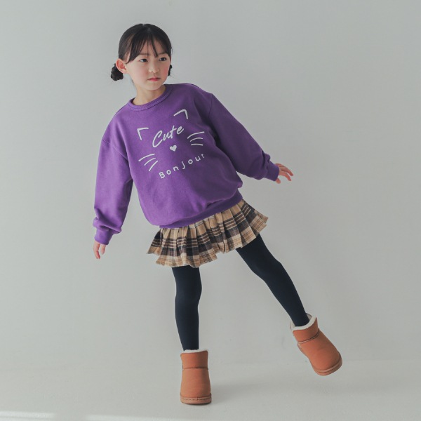 【25FW】CAT トレーナー / パープル