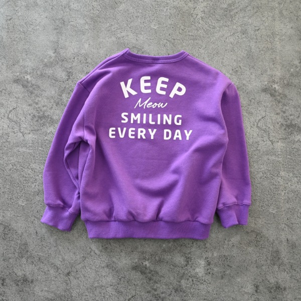 【25FW】CAT トレーナー / パープル