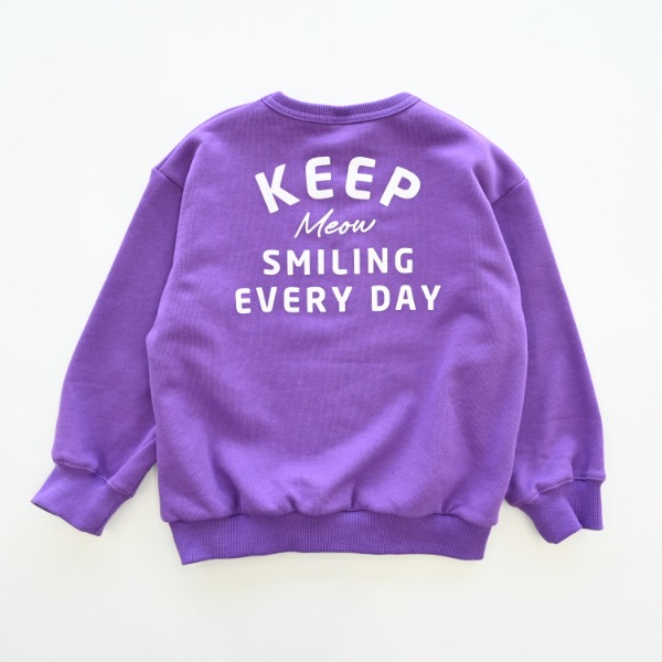 【25FW】CAT トレーナー / パープル