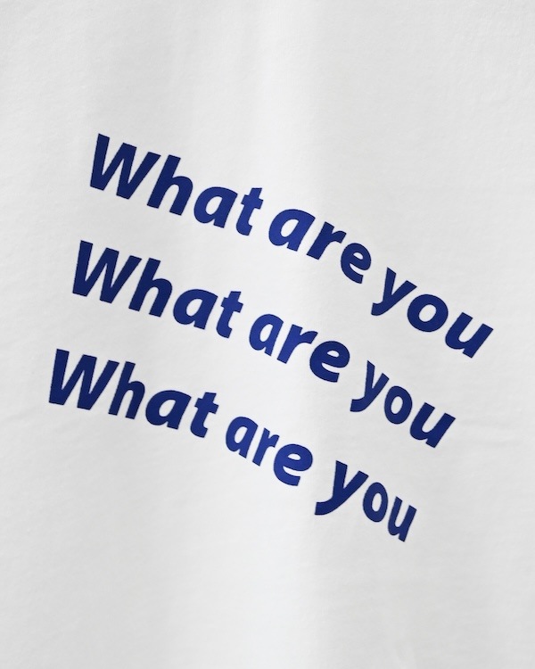 【26PS】What L/S Tシャツ / チャコールグレー