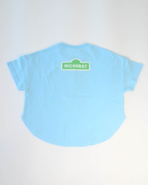 【26SS】モンスターなりきり Tシャツ / サックス