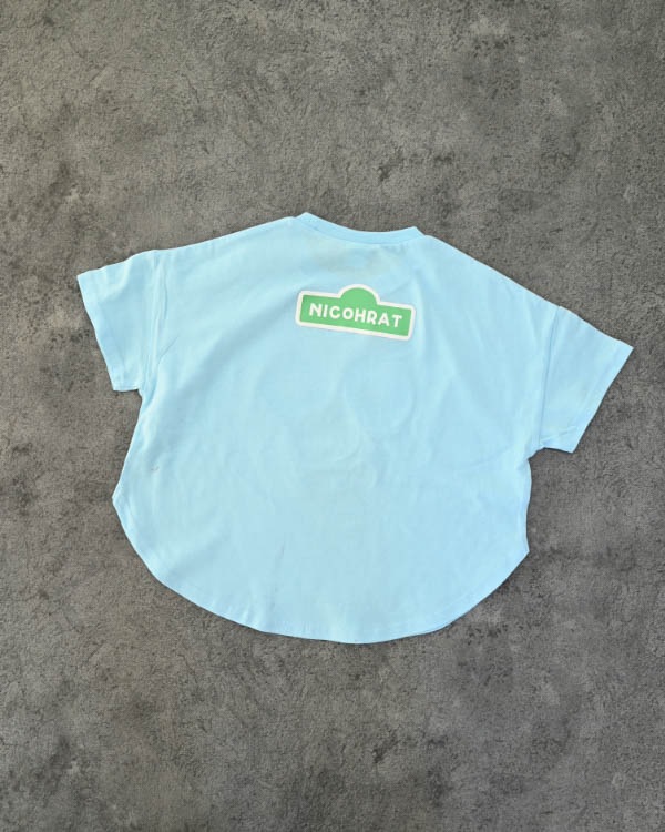 【26SS】モンスターなりきり Tシャツ / サックス