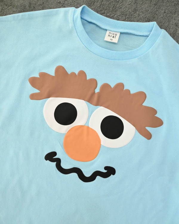 【26SS】モンスターなりきり Tシャツ / サックス