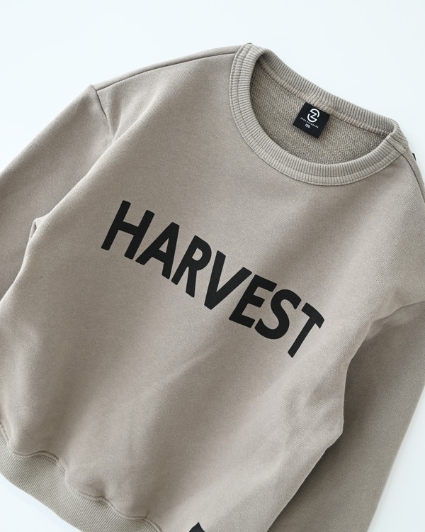 【ゼロスタンダード】HARVEST トレーナー / ベージュ