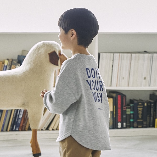 【25FW】YOURSトレーナー / 杢グレー