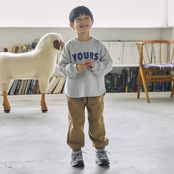 【25FW】YOURSトレーナー / 杢グレー