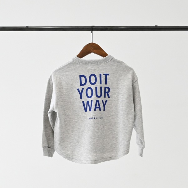 【25FW】YOURSトレーナー / 杢グレー