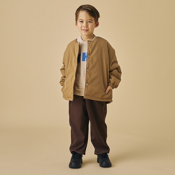 【25FW】ノーカラージャケット / ベージュ