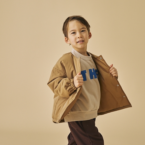 【25FW】ノーカラージャケット / ベージュ