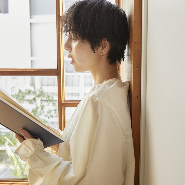 【25FW】ギャザーブラウス / オフホワイト